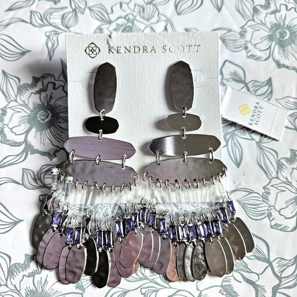 Kendra Scott Jewelry - NWT Kendra Scott Nicola Large Chandelier Earrings